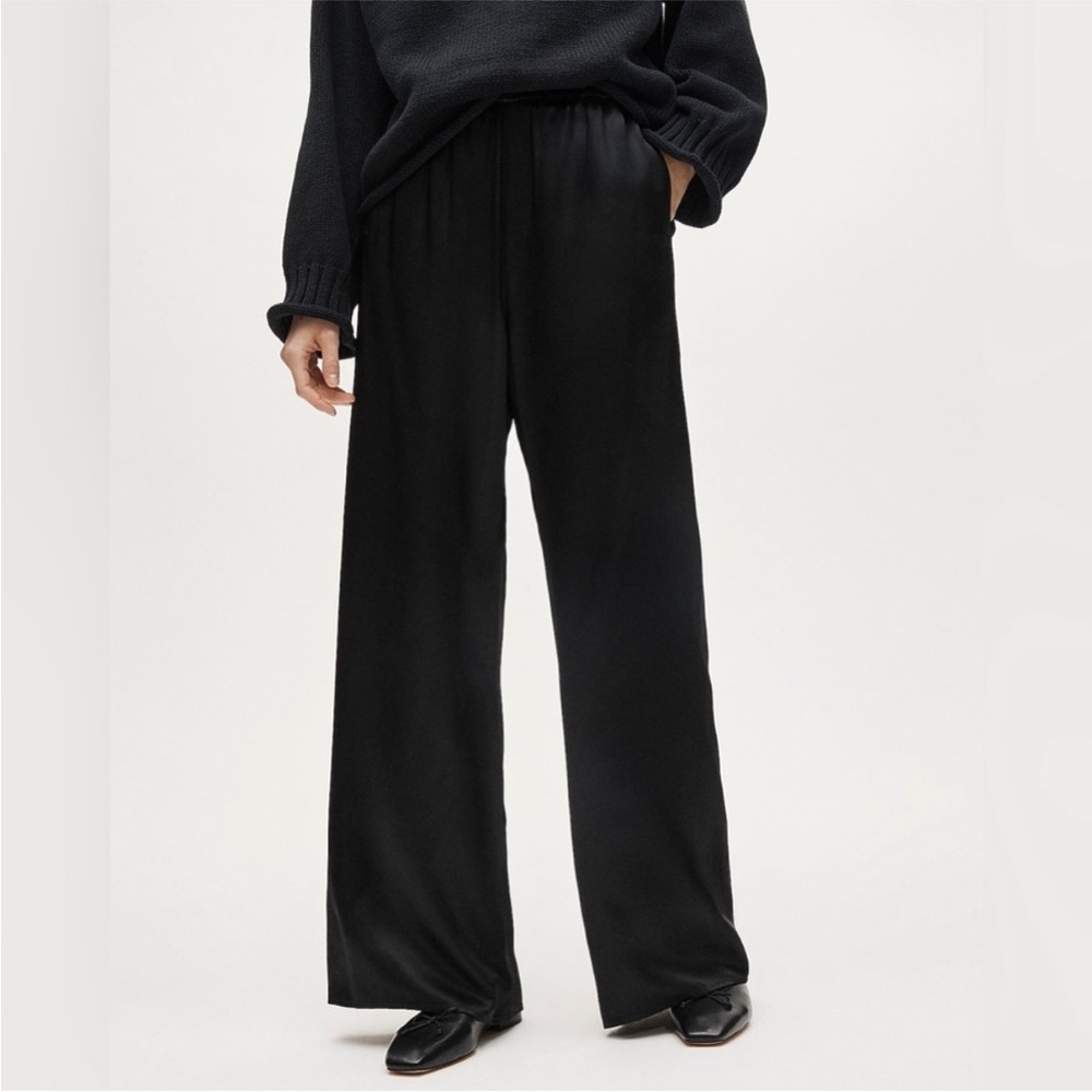 NWT J.Crew Cosmo Pant in Luster Charmeuse - Picture 2 of 11